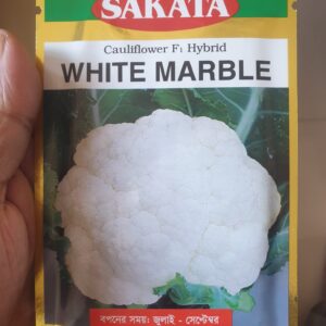 sakata Cauliflower, White Marble Seed