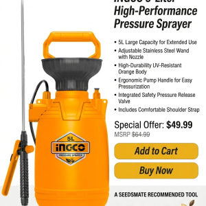 INGCO 5L Pressure Sprayer High Quality