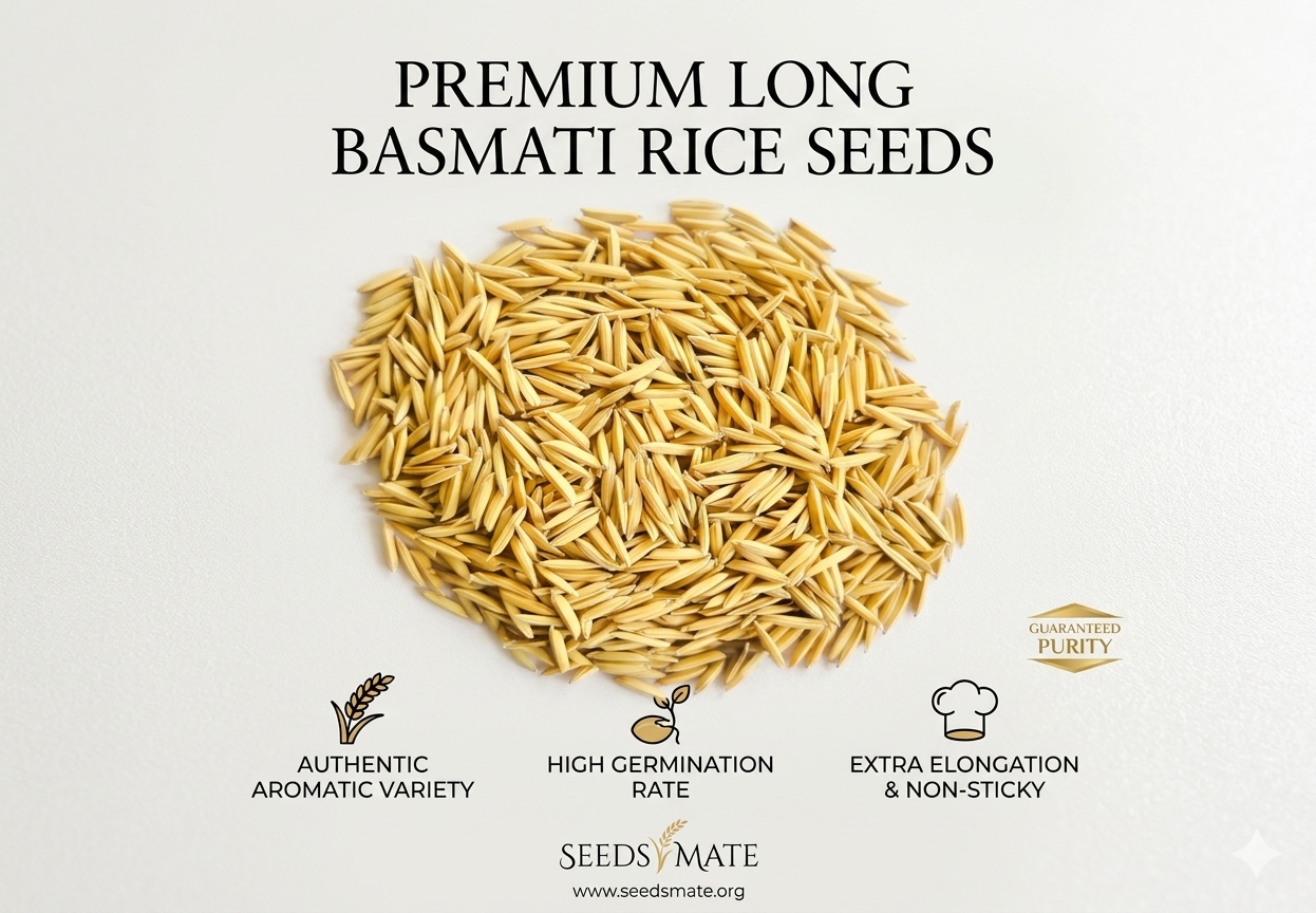 Premium Long Basmati Rice Seeds