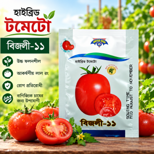 বিজলী-১১ হাইব্রিড টমেটো বীজ | Bijli-11 Hybrid Tomato Seeds